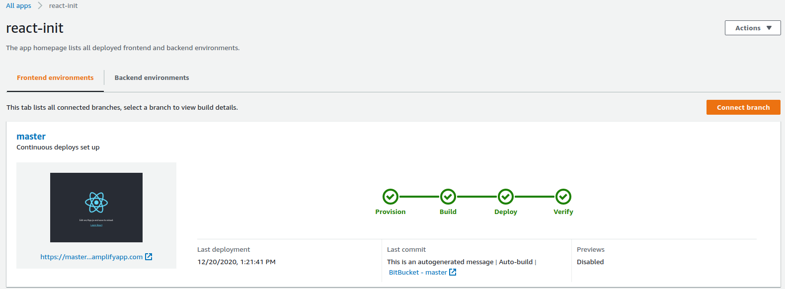 amplify-connect-branch-1