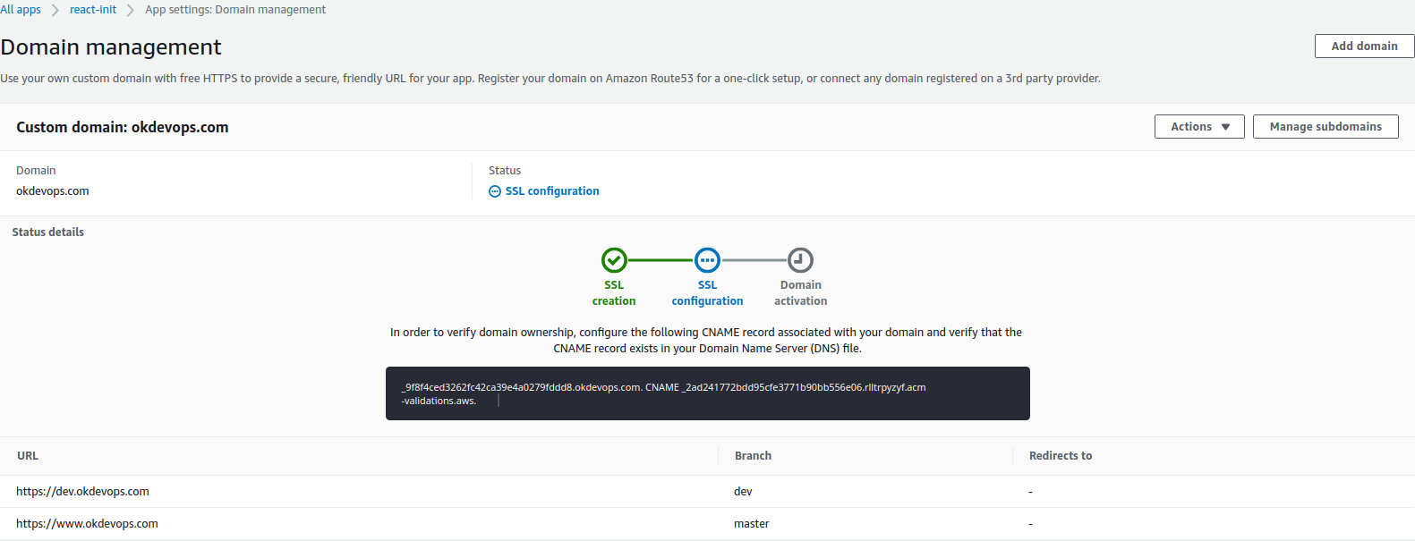 amplify-dns-ssl-cname